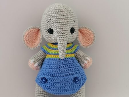 Unique handmade toy Baby Elephant Boy