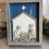 Christmas Themed Pebble Frame (Preorder)