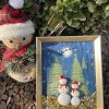 Christmas Themed Pebble Frame (Preorder) - Image 14