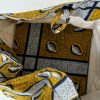Handmade African Wax Print Tote Bag - Vibrant & Bold Statement Piece - Unique, Handcrafted and Stylish - Bold & Beautiful African Print Tote - Everyday Chic Tote Bag - Image 4