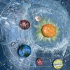 Pebble Art On Canvas "The Galaxy" - Image 9