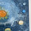 Pebble Art On Canvas "The Galaxy" - Image 5