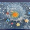 Pebble Art On Canvas "The Galaxy" - Image 4