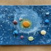 Pebble Art On Canvas "The Galaxy"