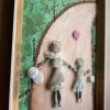 Framed Pebble Picture ''The bond'' - Image 10