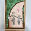 Framed Pebble Picture ''The bond'' - Image 9
