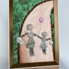 Framed Pebble Picture ''The bond'' - Image 11
