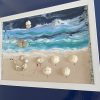 Framed Pebble Art ''Sea side'' - Image 8