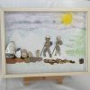 Framed Pebble Art ''Nature explorations'' - Image 5
