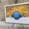 Framed Pebble Picture "Old Town" - Image 5