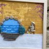 Framed Pebble Picture "Old Town" - Image 4