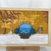 Framed Pebble Picture "Old Town" - Image 2