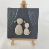 Pebble Art On Canvas "Dogs And Cats Can Be Friends" - Image 5