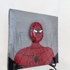 Pebble Art On Canvas "Spider-Man" - Image 4