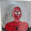 Pebble Art On Canvas "Spider-Man" - Image 2