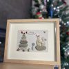 Christmas Themed Pebble Frame (Preorder) - Image 2