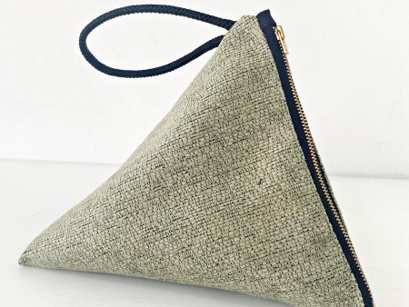 Clutch Bag Pyramid - Mint velvet
