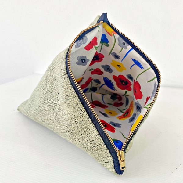 Clutch Bag Pyramid - Mint velvet - Image 3