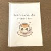 A Cypriot Cup of Coffee "Είσαι το καϊμάκι στον κυπριακό μου!" Greeting Card - Image 3