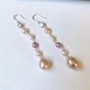 Multi Colored Pearl Earings - Image 2