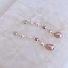 Multi Colored Pearl Earings - Image 3