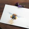 Honeybee Harmony: A Unique Watercolour Delight - Image 6