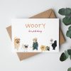 GREETING CARD 'Woofy Birthday'