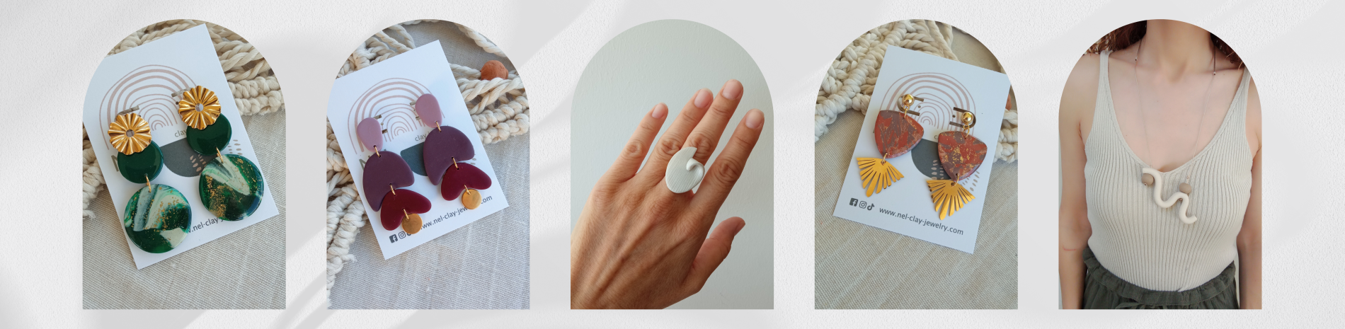Nel Clay Jewelry