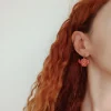 Orange kettles with gold details