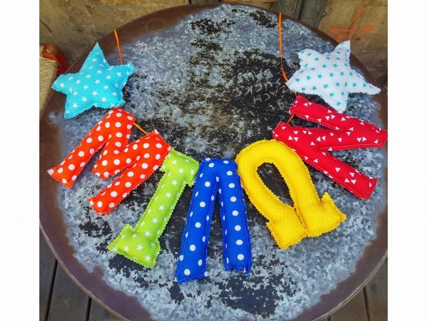 Personalized Plush Name Banners - Image 26