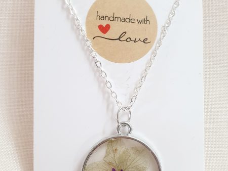 Flower Round Pendant