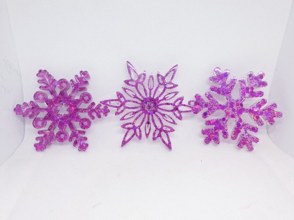 Christmas Ornaments Set 3 pcs - Red Color