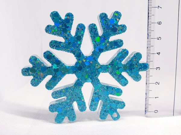 Christmas Ornaments Set 3 pcs - Turquoise Color - Image 4