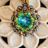 Beaded Necklace "Blue Ocean"