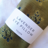 Lavender eye pillow Vintage Roses close up