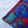 Lavender eye pillow Kaffe Fassett Floral detail