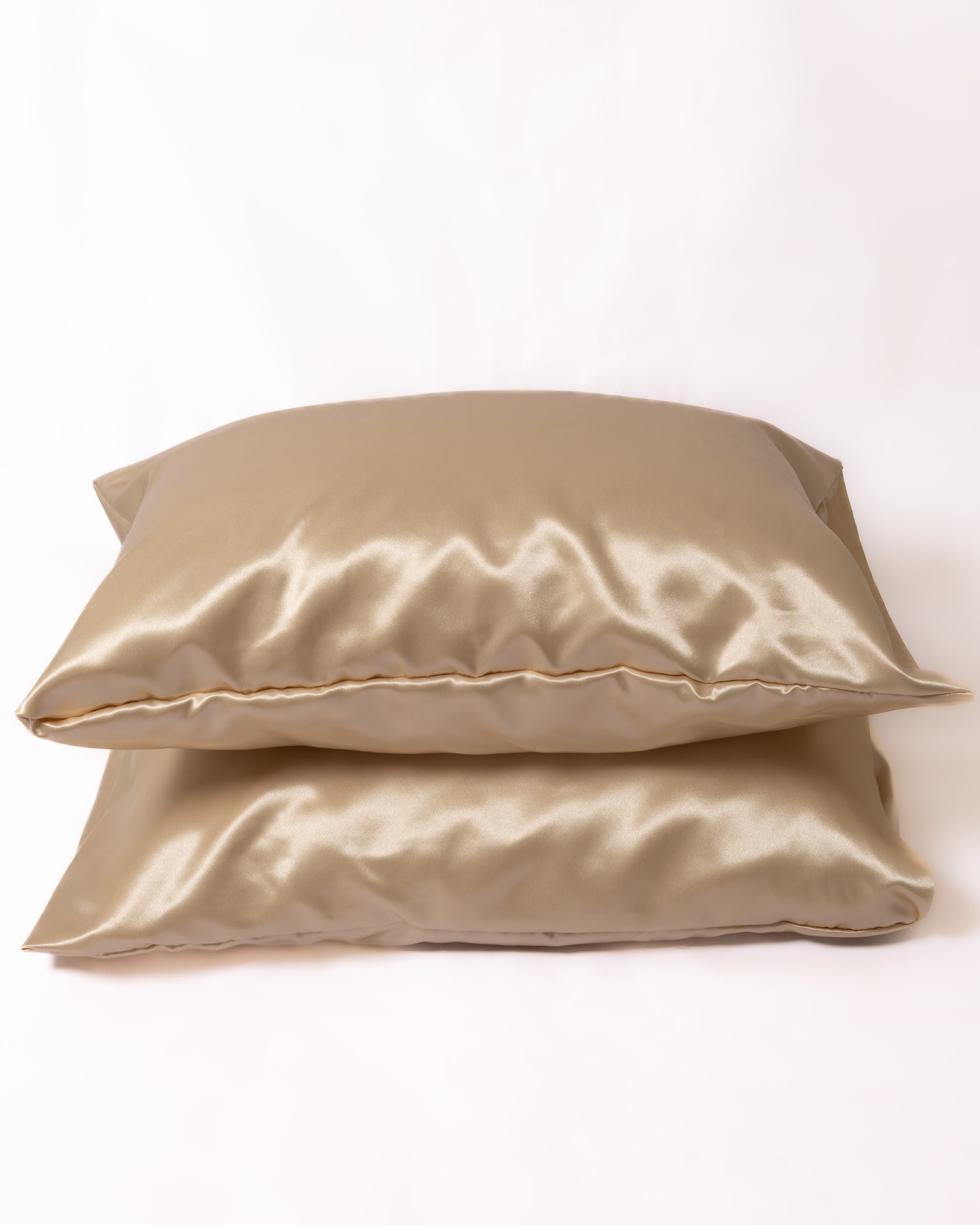 Set of Satin Pillowcase - Champagne (2pcs) - Image 3
