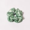 Satin Scrunchie - light green
