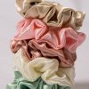 Set of 5 - satin scrunchies - Image 3