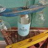 Wine bottle and twin glass displays - Image 10