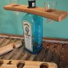 Wine bottle and twin glass displays - Image 16