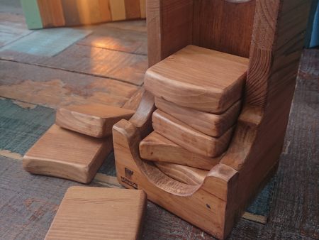 Set of 8 Handmade high-quality coasters with holder