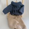 Handmade crocheted winter outfit for Doll Mari - Image 6