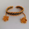 Handmade crocheted set of clothes for doll Mari - Colourful Stripes - Image 3