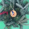 Pebble Ornaments On Wood Slices - Image 24