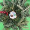 Pebble Ornaments On Wood Slices - Image 22