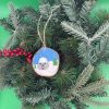 Pebble Ornaments On Wood Slices - Image 20