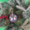 Pebble Ornaments On Wood Slices - Image 14