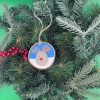 Pebble Ornaments On Wood Slices - Image 13