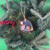 Pebble Ornaments On Wood Slices - Image 8